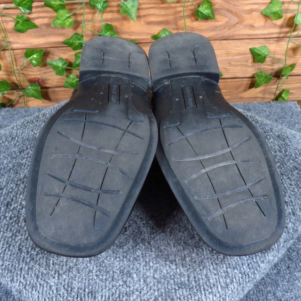 Dockers 090-3174 Mens Oxford Dress Shoe Sz 12M Formal Professional Black Leather